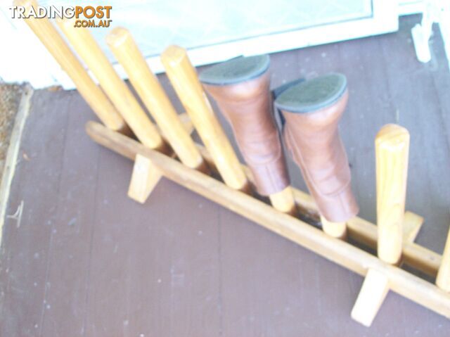 HANDY IMBER BOOT/SHOES RACK....... NO OFFERS  ...YOUNG