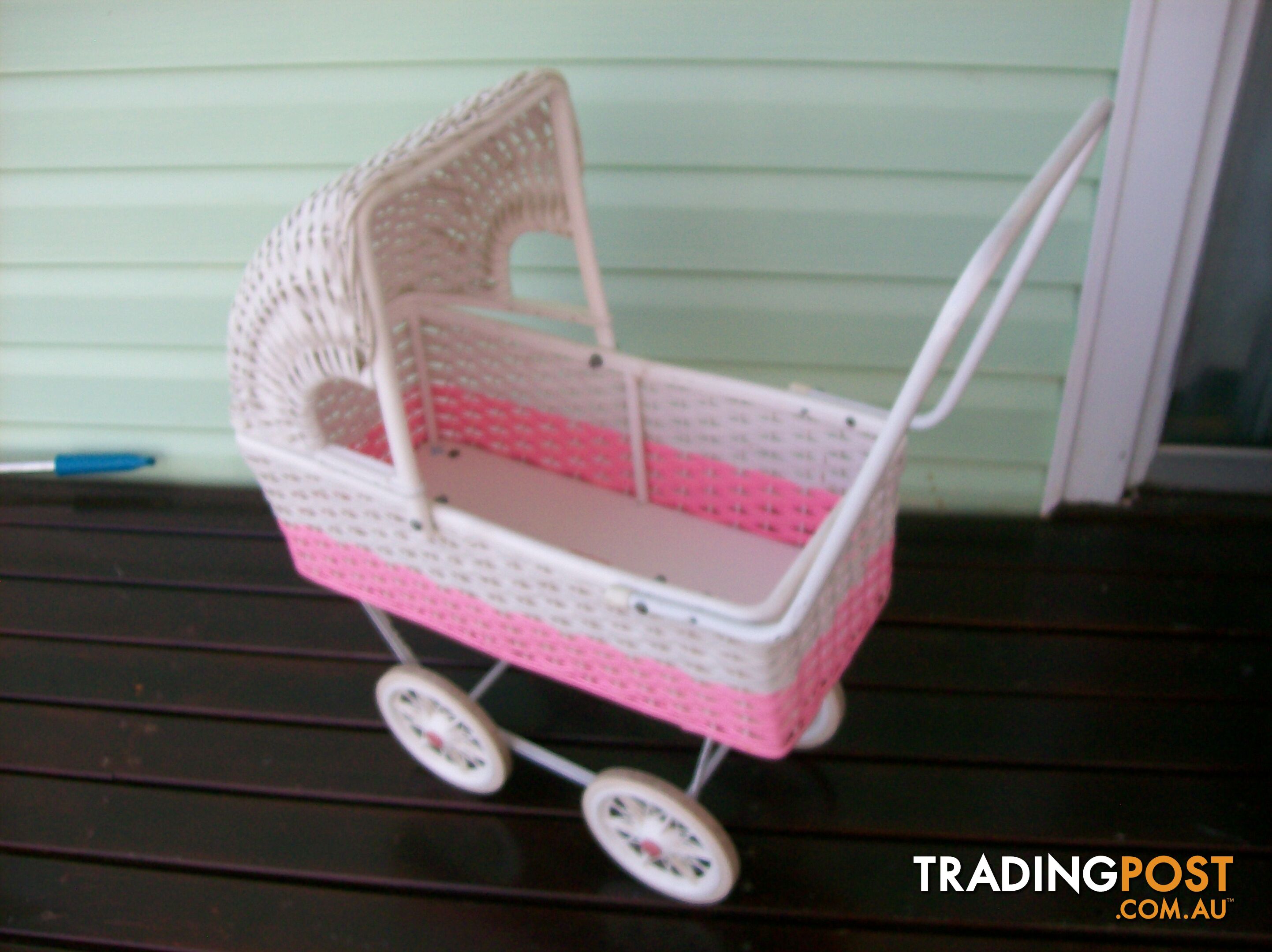 AS NEW  ... CHILDS DOLLS PRAM  ....  NO OFFERS  ..  COLLECT YOUNG