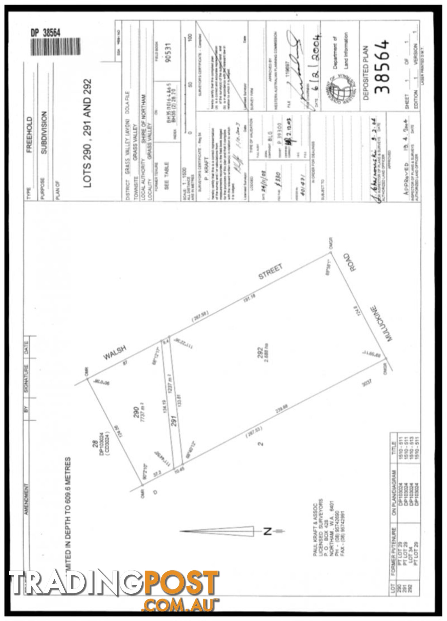 292 Muluckine Road Grass Valley WA 6403