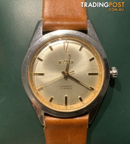 Antique watch- ROAMER INCABLOC