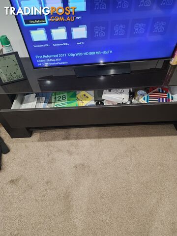 TV Cabinet Stand Entertainment Unit with Coffee Table