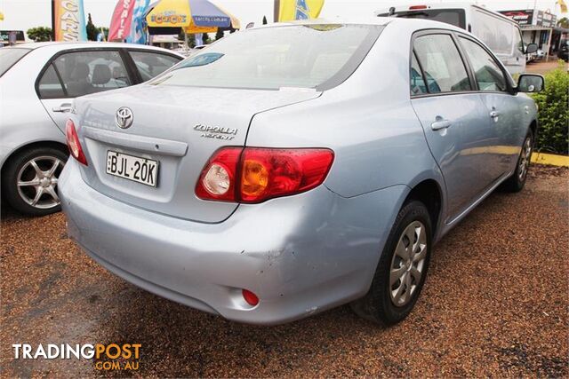 2007  Toyota Corolla Ascent ZRE152R Sedan