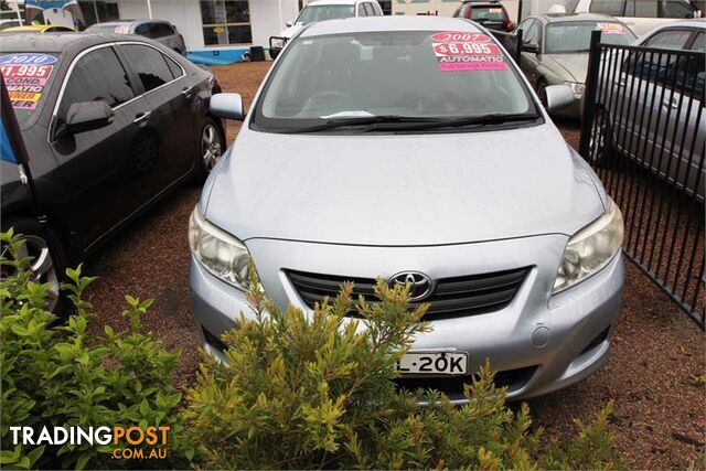 2007  Toyota Corolla Ascent ZRE152R Sedan