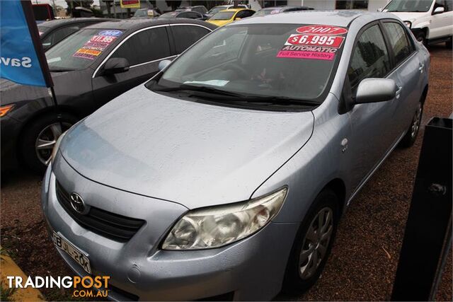 2007  Toyota Corolla Ascent ZRE152R Sedan