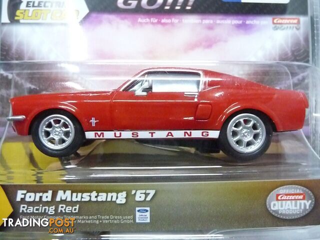 Carrera Go Ford Mustang 67 Racing Red Scale 1:43 - CARRERA - Does not apply