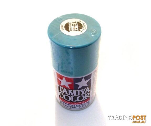 TS-41 TAMIYA ACRYLIC SPRAY PAINT CORAL BLUE - TAMIYA PAINTS & Accessories