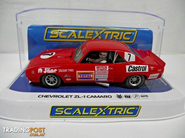 Scalextric C4172 1:32 Chevrolet ZL-1 Camaro Bob Jane No.7 ATCC Slot Car - SCALEXTRIC - Does not apply