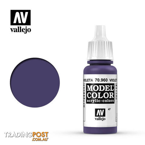 VALLEJO MODEL COLOR VIOLET 17ML AV70960 - VALLEJO