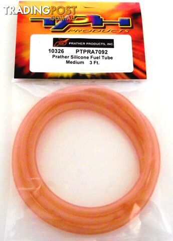 PRATHER SILICON FUEL TUBE MEDIUM 3 FOOT