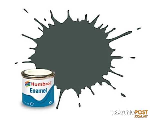 244   HUMBROL ENAMEL PAINT GRUN MATT - HUMBROL