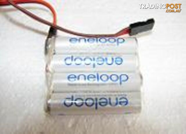 ENELOOP BATTERY JR 4xAAA FLAT 4.8V 800MAH
