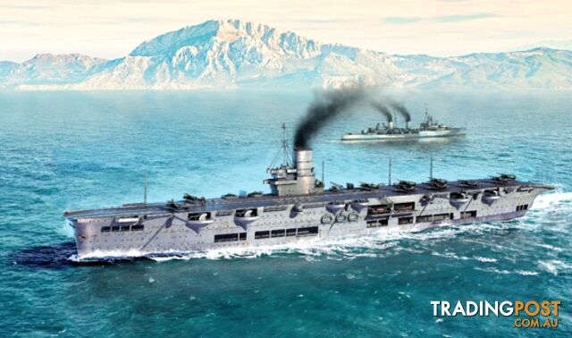 TRUMPETER 1/700ARK ROYAL 1939 06713 PLASTIC MODEL KIT - TRUMPETER