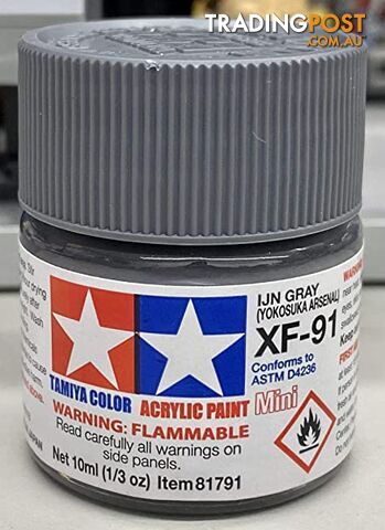 XF-91 TAMIYA IJN GRAY - TAMIYA PAINTS & Accessories