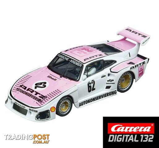 Carrera EVO DIGITAL 1:32 Porsche Kremer 935 No62 K3 slot car also suits  scalextric - CARRERA - Does not apply