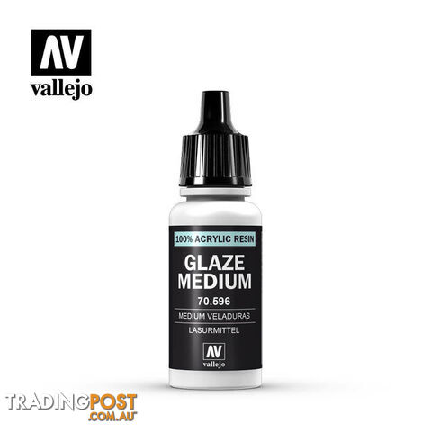 VALLEJO GLAZE MEDIUM 17ML AV70596 - VALLEJO