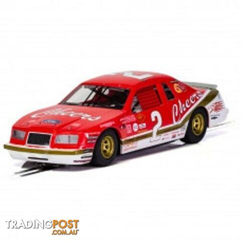 Scalextric C4067 Ford Thunderbird Red/White/Gold Cheers No2 slot car also suits...