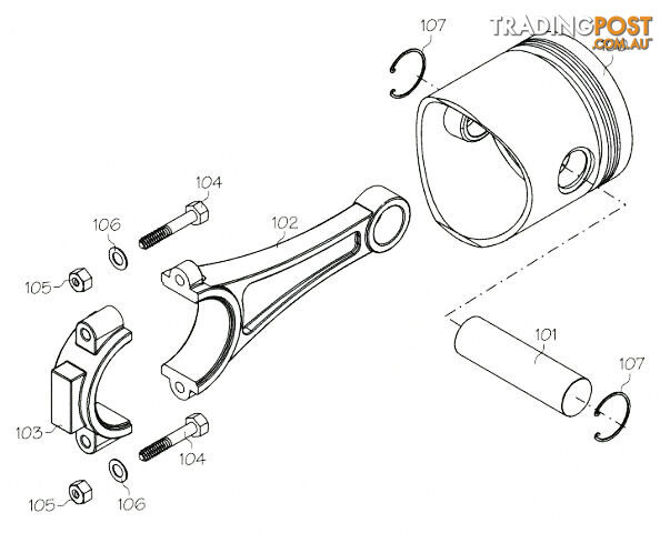 F9156 (YS ENGINE PART) LOW SPEED NEEDLE VALVE