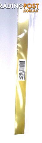 K&S METAL #8237 .025 X 1' BRASS STRIP 1PC - K & S METALS