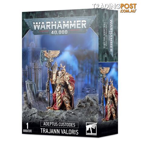 Warhammer 40&#44;000 Adeptus Custodes Trajann Valoris - WARHAMMER 40K