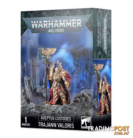 Warhammer 40&#44;000 Adeptus Custodes Trajann Valoris - WARHAMMER 40K