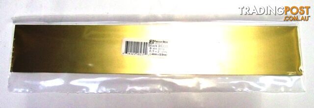 K&S METAL #8239 .025 X 2' BRASS STRIP 1PC - K & S METALS