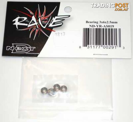BEARING 3X6X2.5MM