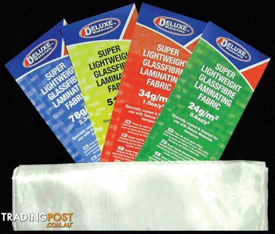 DELUXE BD13 FIBREGLASS 1.5oz 1X1 sq meter - DELUXE