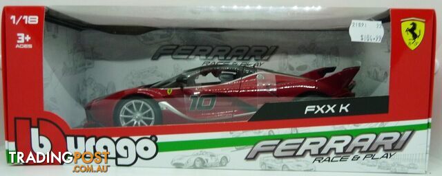 BBURAGO 16010 1/18 Ferrari FXX K - Does not apply