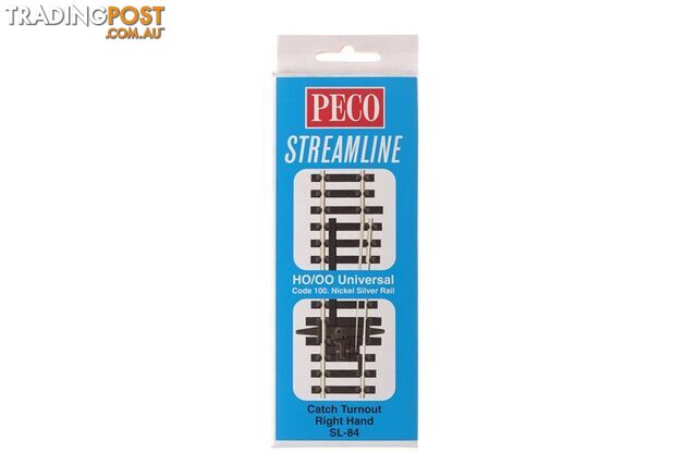 PECO SL84 R/H CATCH TURNOUT - PECO