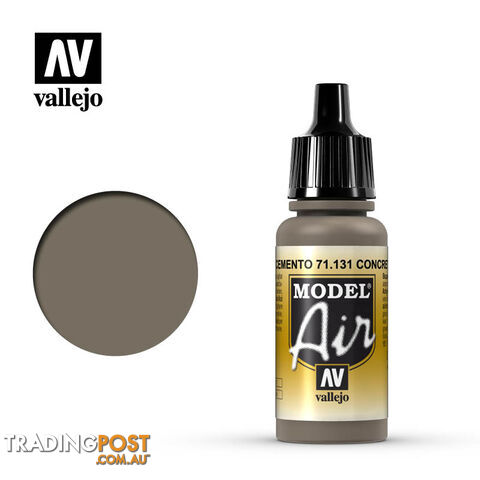 VALLEJO MODEL AIR ACRYLIC PAINT CONCRETE 71131 - VALLEJO