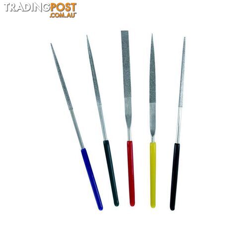 VALLEJO 5PC DIAMOND FILE SET 100MM AVT03004 - VALLEJO