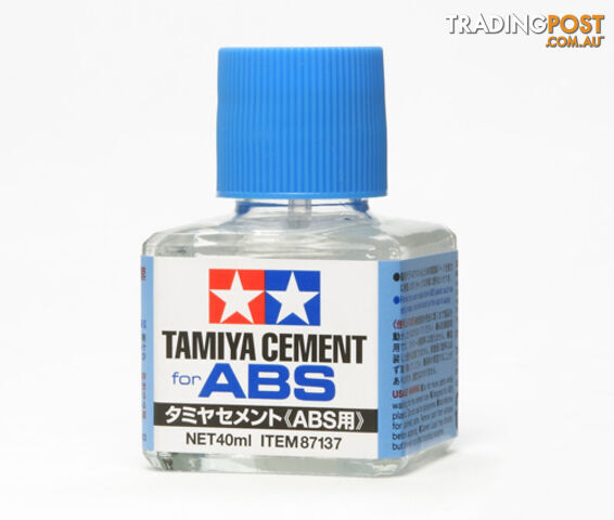 TAMIYA Cement (for ABS) Finishing Materials 87137 - TAMIYA PAINTS &amp; Accessories