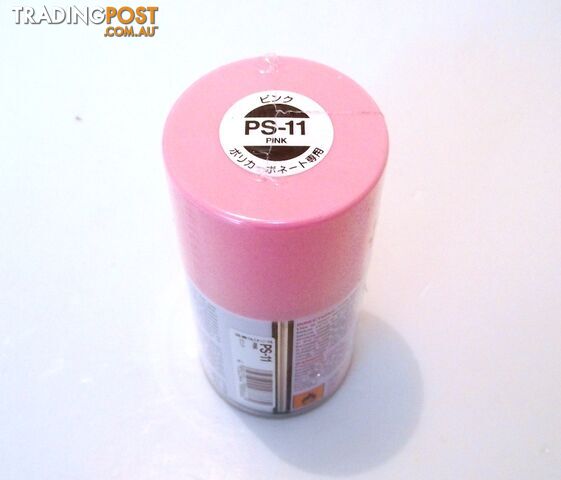 PS-11 TAMIYA POLYCARBONATE SPRAY PAINT PINK - TAMIYA PAINTS & Accessories