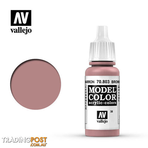 VALLEJO MODEL COLOR BROWN ROSE 17ML AV70803 - VALLEJO