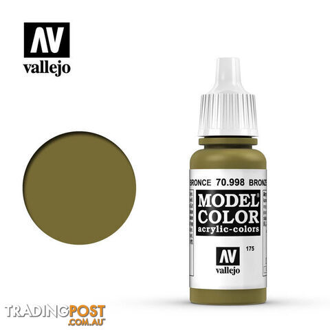 VALLEJO MODEL COLOR METALLIC BRONZE AV70998 - VALLEJO