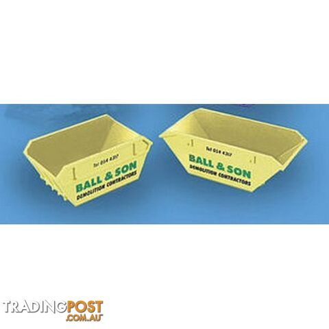 MODEL SCENE 5088B OO SKIPS LARGE & SMALL BALL & SON SKIPS HO - MODEL SCENE