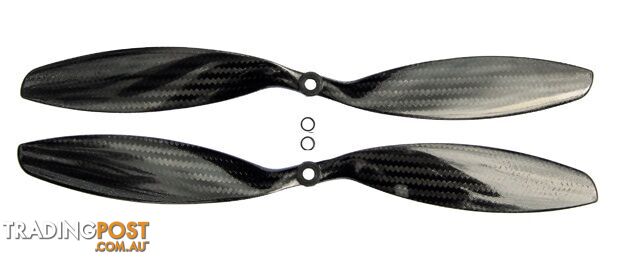 PROP 12X4.5 CW/CCW PAIR MULTI COPTER CARBON FIBRE