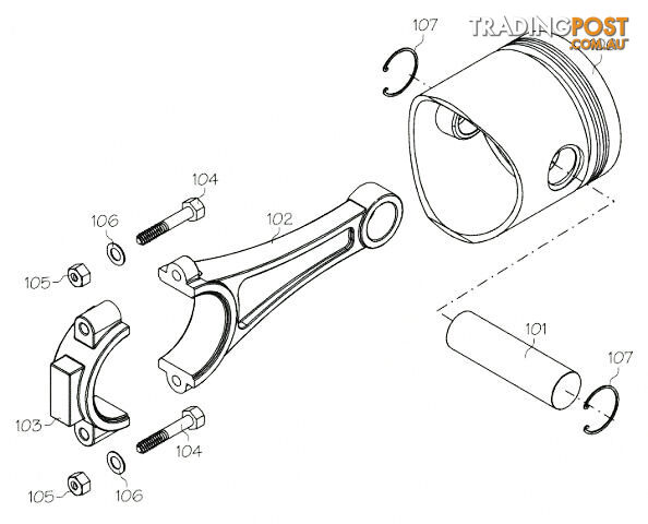 F5163 (YS ENGINE PART) FUEL NIPPLE YS53