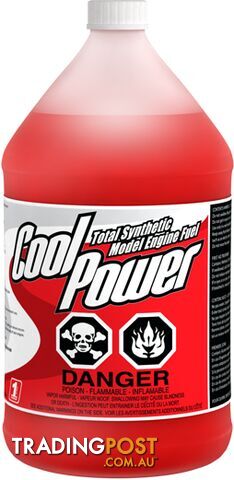 COOL POWER FUEL 30% NITRO 22% LOW VISCOSITY SYNTHETIC OIL 3.78LT - COOL...