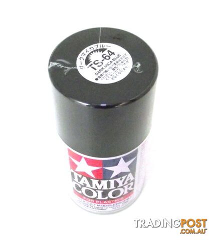 TS-64 TAMIYA ACRYLIC SPRAY PAINT DARK MICA BLUE - TAMIYA PAINTS & Accessories