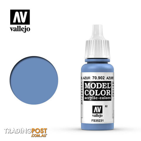 VALLEJO MODEL COLOR AZURE 17ML AV70902 - VALLEJO