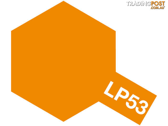 LP-53 TAMIYA LACQUER PAINT CLEAR ORANGE 10ml - TAMIYA PAINTS & Accessories