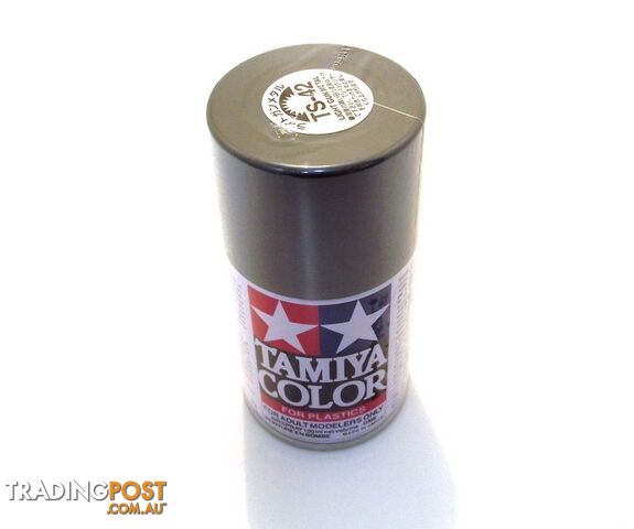 TS-42 TAMIYA ACRYLIC SPRAY PAINT LIGHT GUN METAL - TAMIYA PAINTS & Accessories
