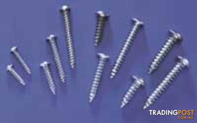 DUBRO 2X 3/8 BUTTON HEAD METAL SCREW 525 - DUBRO
