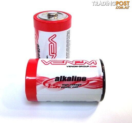 VENOM D SIZE ALKALINE 2PACK - VENOM