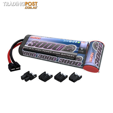 Venom 8.4v 3000mAh 7-Cell NiMH Battery Flat Pack with Universal Plug - VENOM
