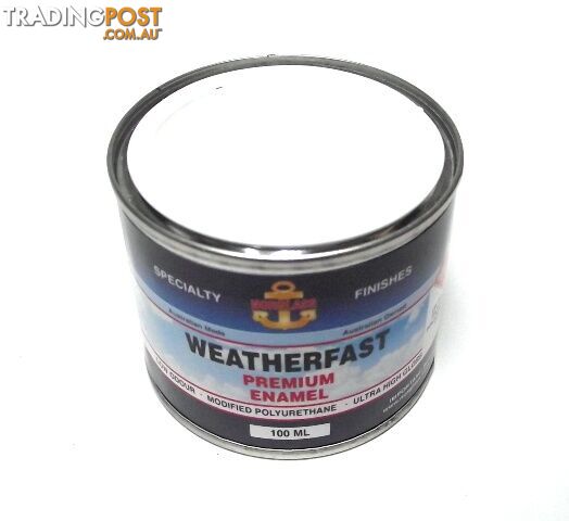 NORGLASS ULTRA HIGH GLOSS ENAMEL WEATHERFAST WHITE PREMIUM MARINE 100ML -...