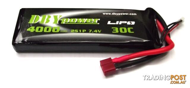 DBY 4000MAH 2S 30C LIPO