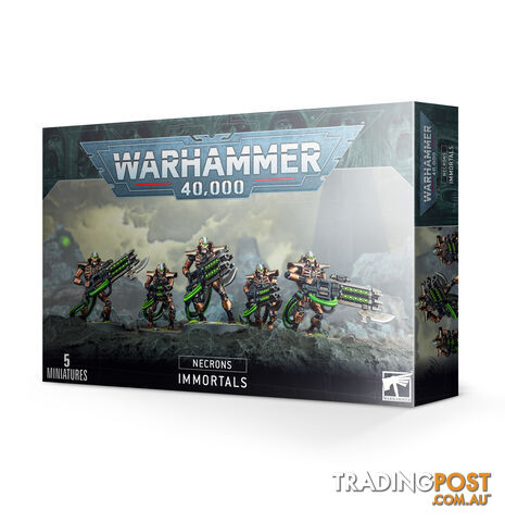 Warhammer 40&#44;000 Necrons Immortals - WARHAMMER 40K