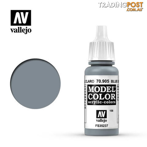 VALLEJO MODEL COLOR BLUE GREY PALE AV70905 - VALLEJO